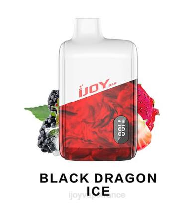 iJOY Bar IC8000 jetable PD2L177 IJOY Vape Price glace de dragon noir