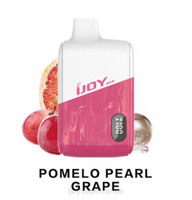 iJOY Bar IC8000 jetable PD2L192 IJOY Vape Paris raisin perlé pomelo