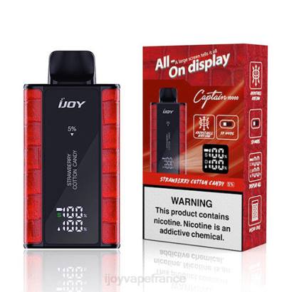 iJOY Bar Captain jetable PD2L95 Buy IJOY Vape Online barbe à papa à la fraise