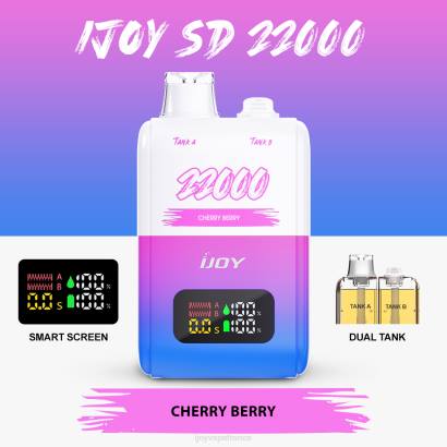 iJOY SD 22000 jetable PD2L150 IJOY Vape Disposable baie de cerise