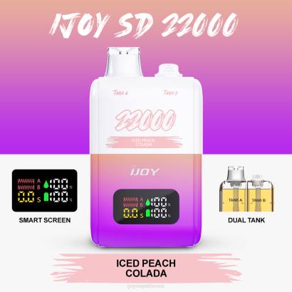 iJOY SD 22000 jetable PD2L155 Buy IJOY Vape Online Colada glacée aux pêches