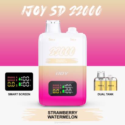 iJOY SD 22000 jetable PD2L158 IJOY Vape Review pastèque fraise