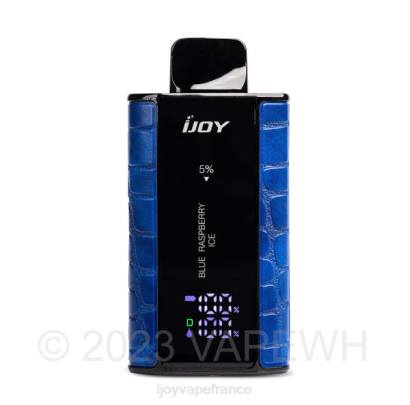 iJOY Captain 10000 vapes PD2L32 IJOY Vape Paris glace à la framboise bleue